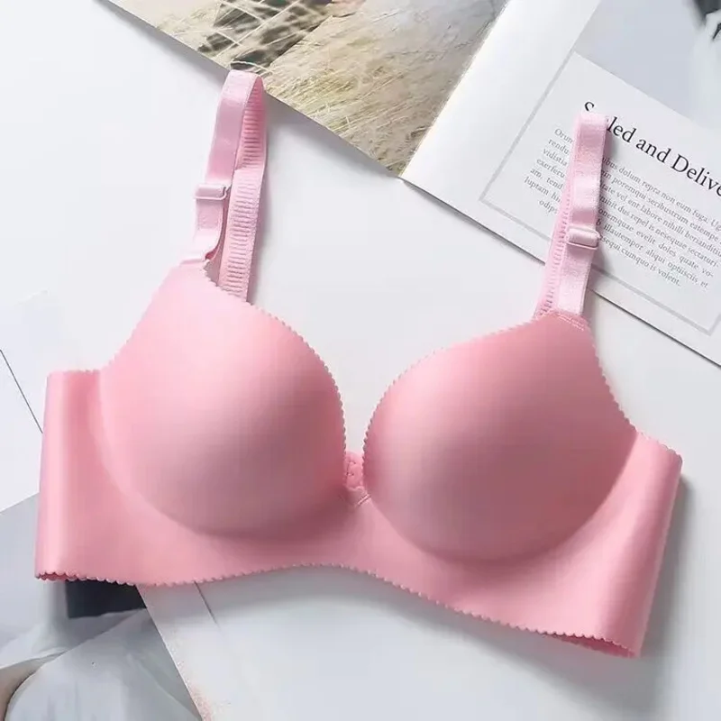 Wireless Seamless Bras for Women Push Up Bralette No Underwire, Ultra Soft Comfort Bra with Breathable Padding Sexy Everyday Li 4