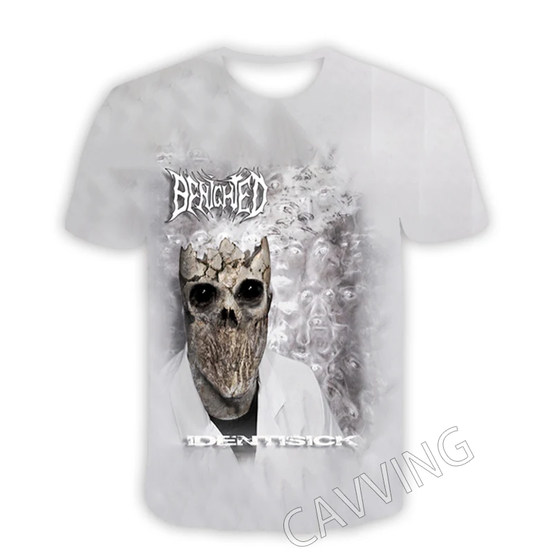 Camisetas con estampado 3D de Benighted Rock para hombre y mujer