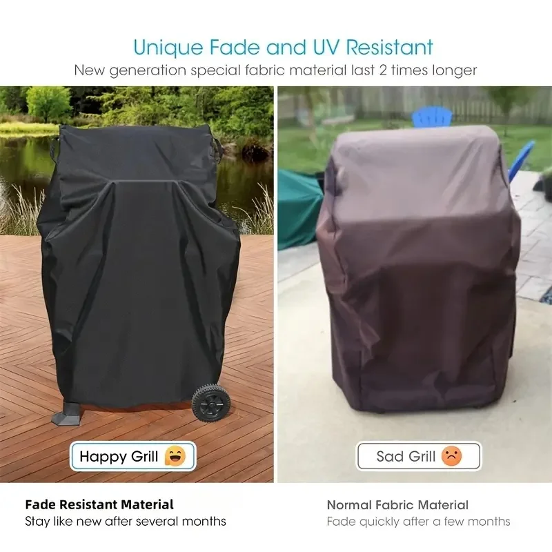 Durable Outdoor BBQ Grill Protective Cover