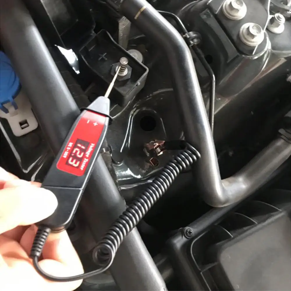 Voltage Meter Pen Car Circuit Universal 5-36V LCD Digital Circuit Tester Scanner Power Probe Automotive Diagnostic Tool