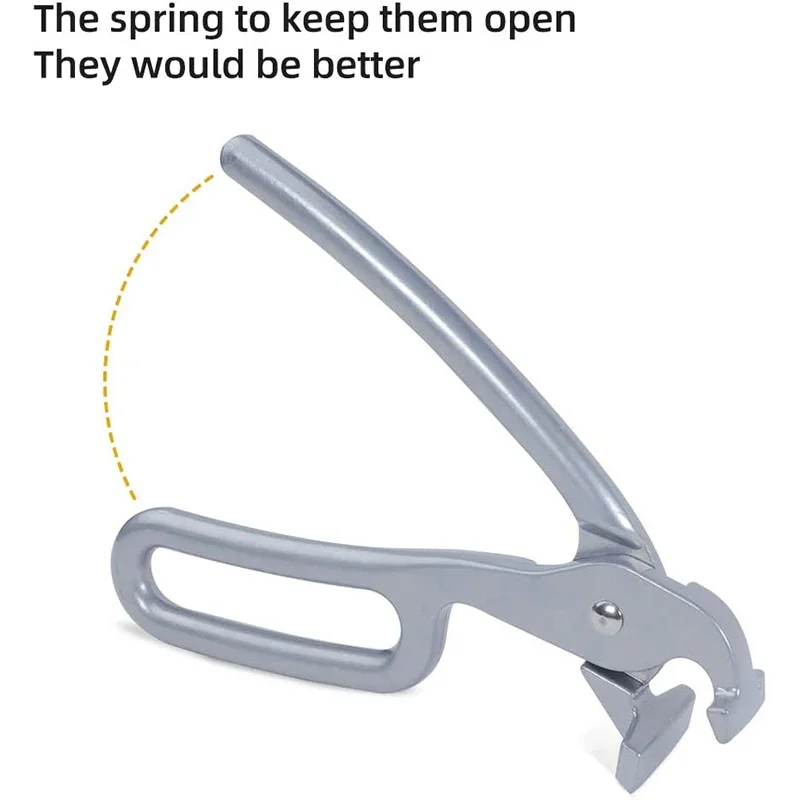 Pizza Pan Gripper Cast Aluminum Anti-Scald Baking Pan Gripper Bowl Pot Plate Pizza Oven Pliers Clamp Clip