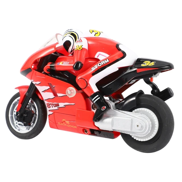 Creat Mini Moto Rc Motorcycle Electric High Speed Nitro Remote Control Car Recharge 2.4Ghz Racing Motorbike Of Boy Toy Gift 2