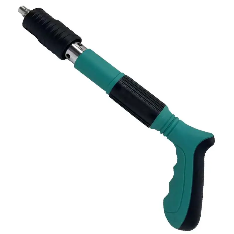 Manual steel nail gun riveting tool, wall fastener, metal processing pulling nail gun suspended ceiling grooved mini cannon nail 6