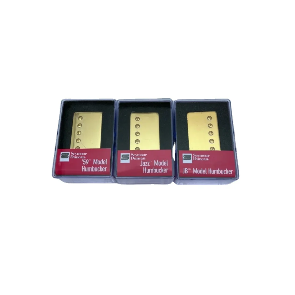 

Upgrade SD Alnico Pickups Hot Rodded Humbucker Gold JAZZ And SH4 JB Model 4C Guitar in stock