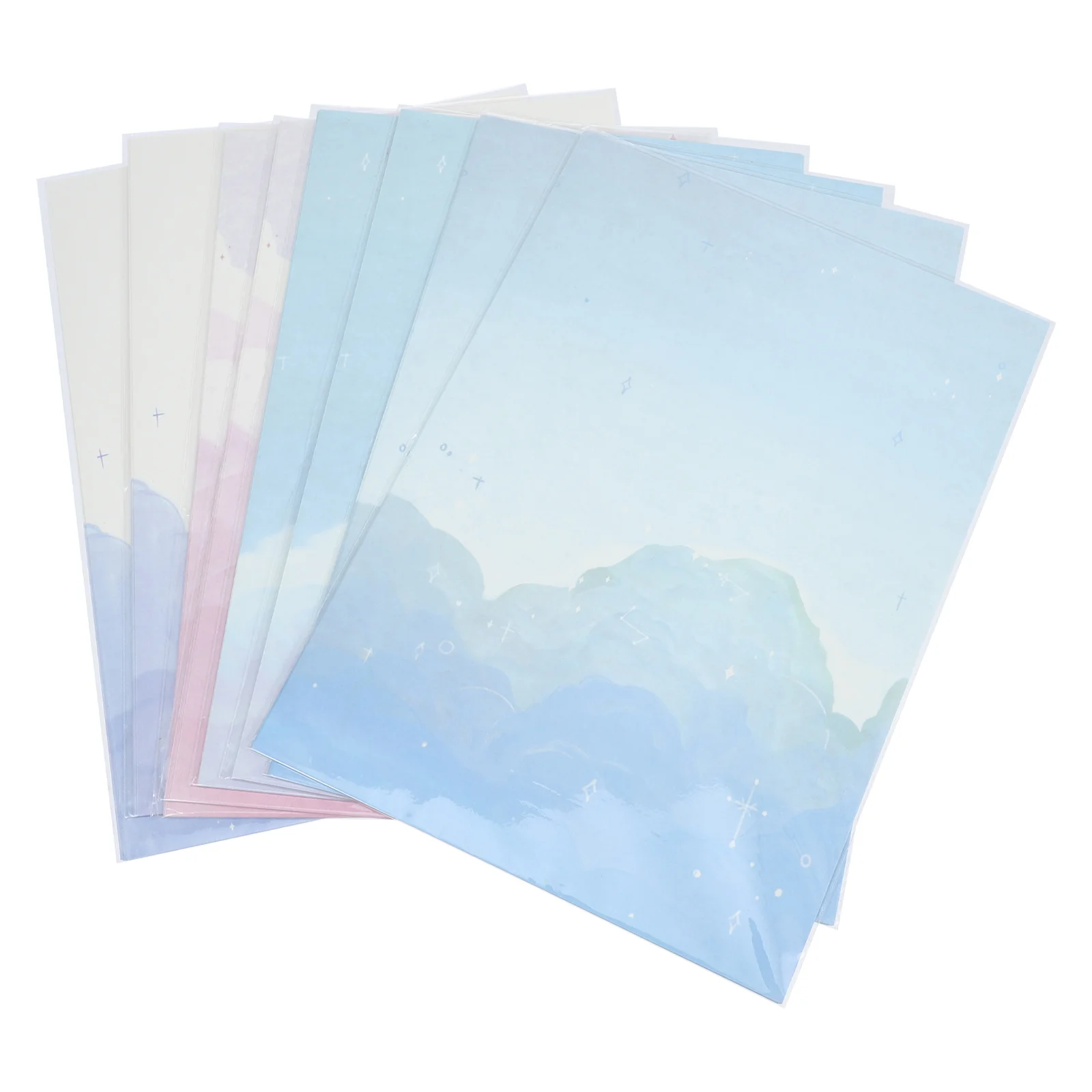 

64 шт. бумага с буквами B5 для праздников, печати, канцелярские принадлежности для студентов, праздничные инструменты для заметок