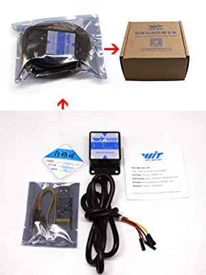 WitMotion HWT901B 10 Axis Sensor Angle Inclinometer Accelerometer Gyro Magnetometer RM3100 Barometer for PC/Android/MCU