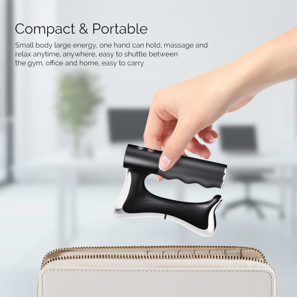 Electric Fascia Knife Body Massage Muscle Scraper Fascia Massager Fitness Vibration Muscle Relaxation Body Lifting Massage Blade