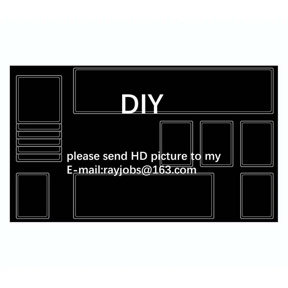 

Custom Made - Board Game Customize TCG Playmat Mats Size 60X35cm Mousepad Play Mats Compatible for OPCG TCG Trading Cards