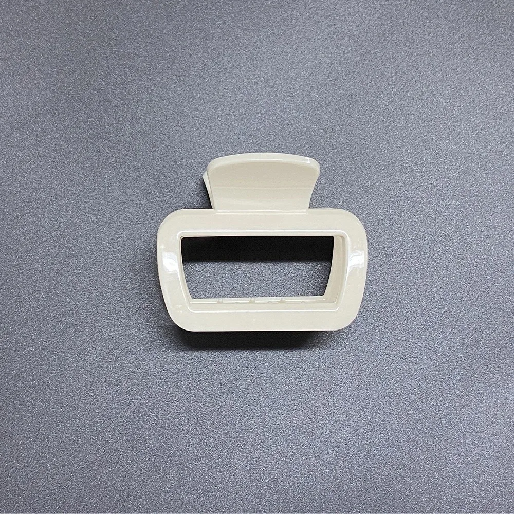 Flexible Unsnappable Hair Claw Clips Anti Collision Protection Soft Silicone Shark Clip Non-Slip Comfortable Ponytail Hairpins