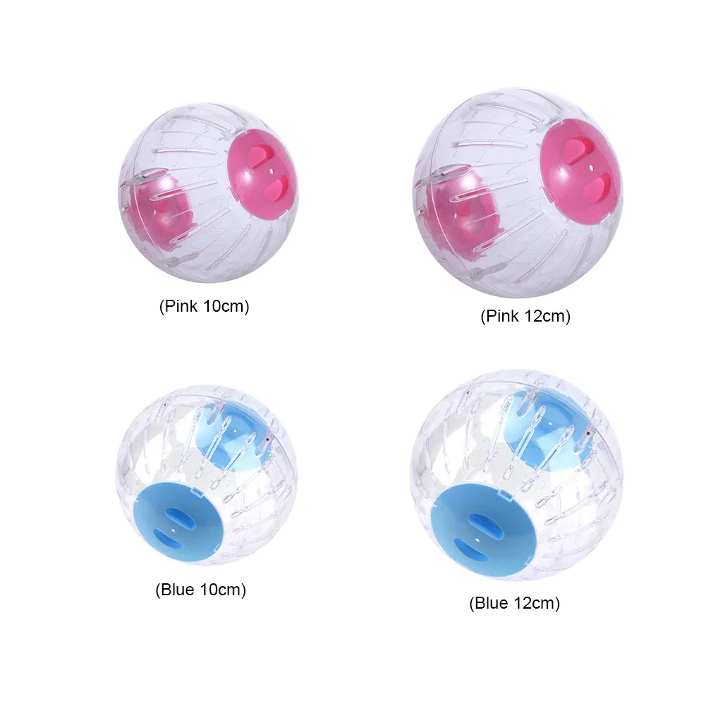10/12cm Hamster Sport Ball Grounder Rat Small Pet Rodent Mice Jogging Running Hamster Gerbil Exercise Balls Play Toys Accessory Pet Toys Hamster Toy Pet Exercise Toy Hamster Exercise Ball