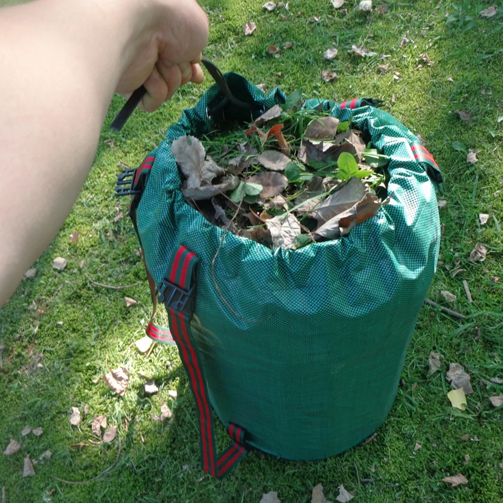 Utensili per il giardinaggio Groundmaster grandi sacchi da immondizia con manici resistenti