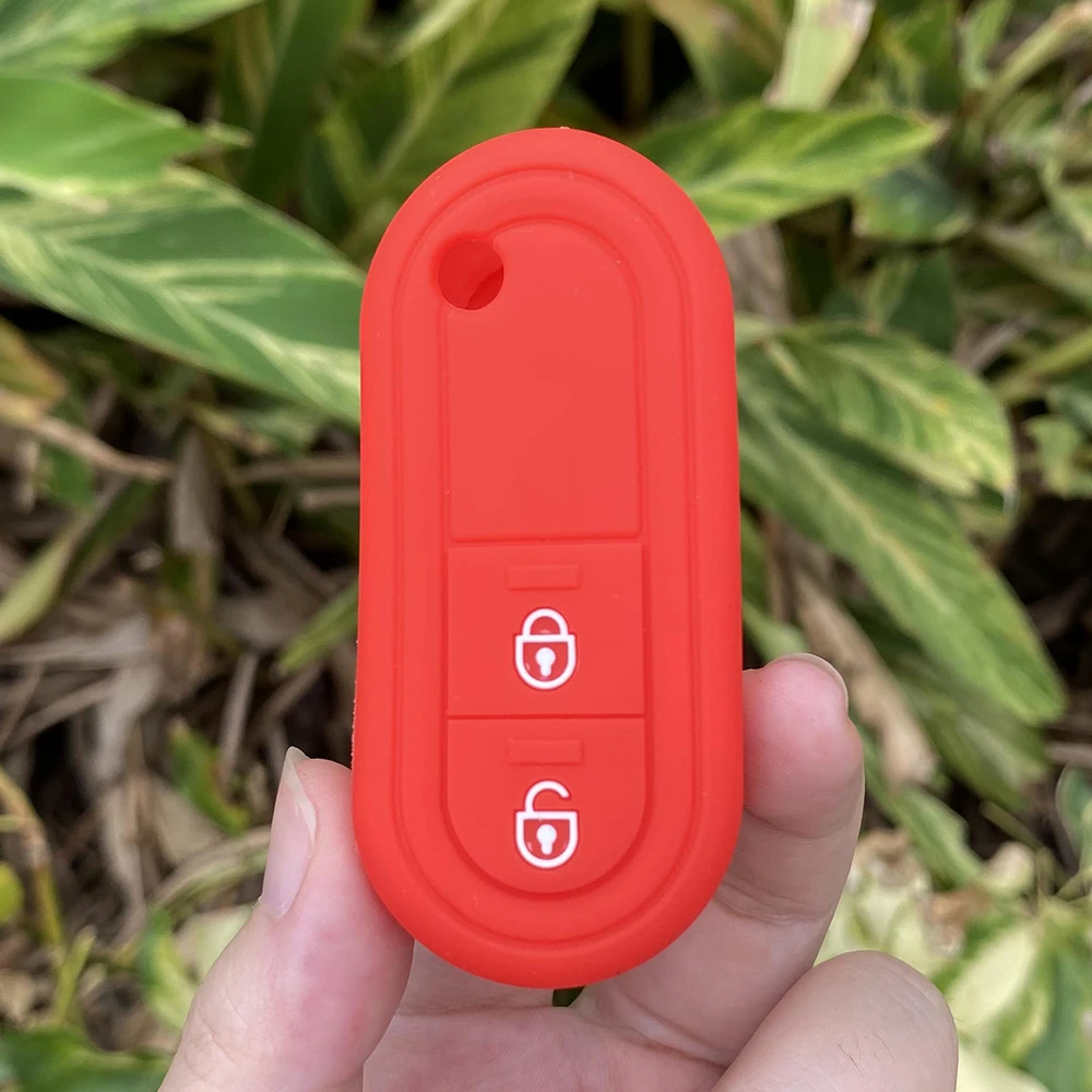 2 Buttons Silicone Car Key Cover Protect Skin Case Rubber Shell Set for MG 3 MG3 2011-2015 Flip Folding Remote Accessories key case key case cover car key shell remote control case cover flip key fob shell