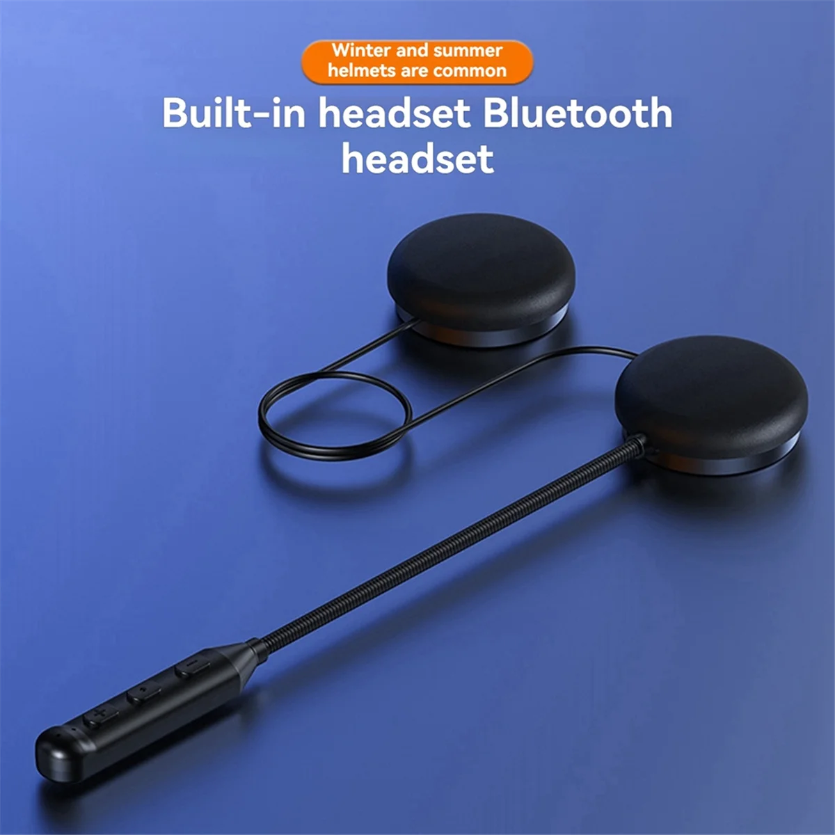 A04R-Y1 Motorcycle Helmet Headset Bluetooth 5.3 Wireless Stereo Interphone Built-in Helmet Wireless Headset