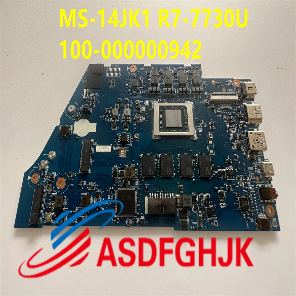

Оригинальная деталь для ноутбука MSI Modern 14 MS-14JK, стандартная материнская плата для ноутбука MS-14JK1 100-000000942, тест процессора OK