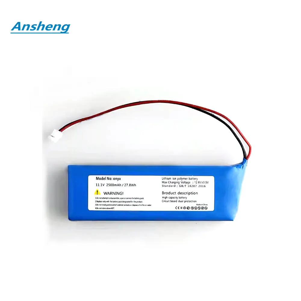 

NEW 11.1V 2500mah For Harman Kardon Onyx PR-633496 Batteries