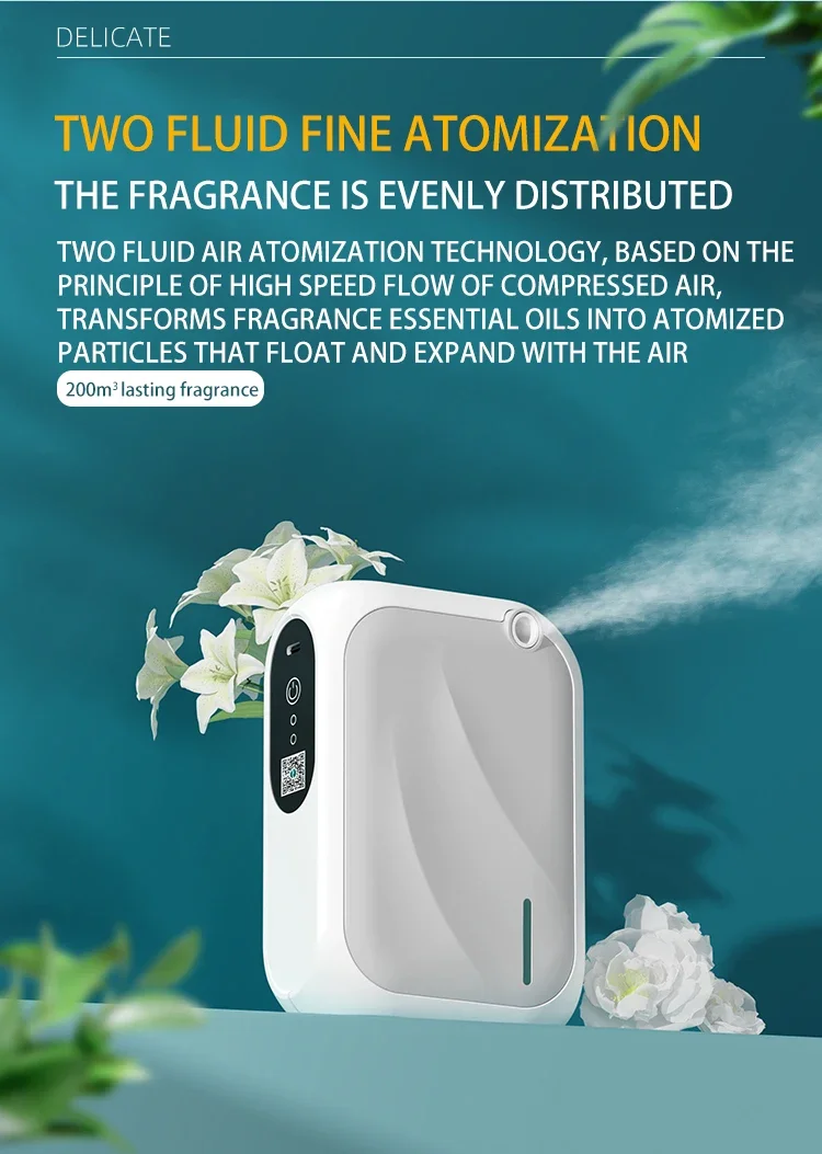 Perfume De Óleo Essencial Montado Na Parede,
