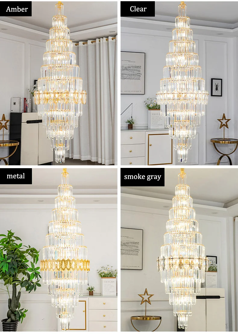 Lustre en cristal de luxe - vue 4