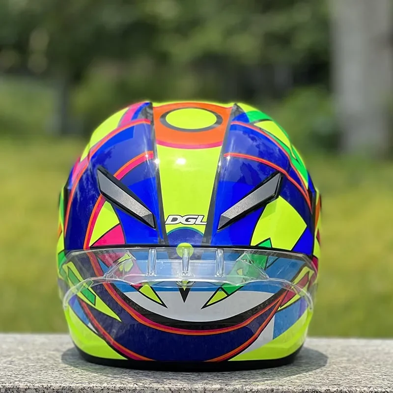 ���ڿ� ���� ��� ����ũ�ν� ���̽� ������� ��� ū ���� Capacete Casque DOT ���� Ǯ ���̽� ������� ���
