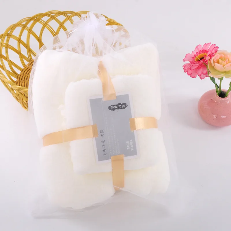 2pcs Coral Fleece Bath Towel Set High Absorption Soft Plush Face Hair Facial Bath Swimming Towels Bathroom Microfiber Towel Set