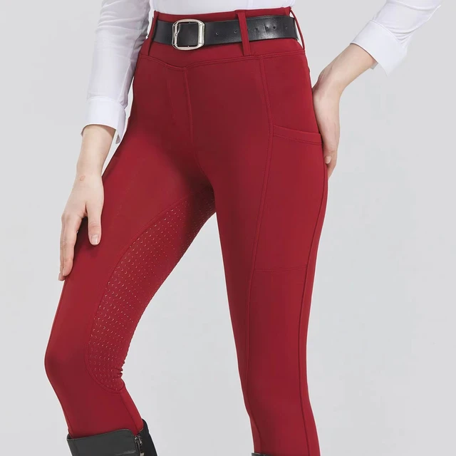  Womens Winter Riding Pants Horse Breeches Knee