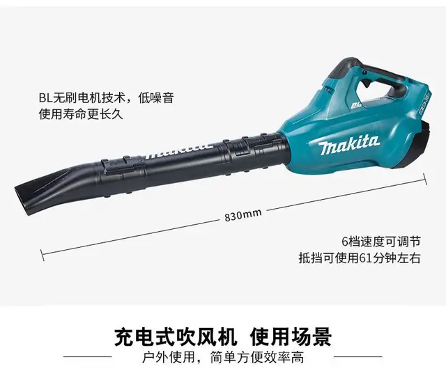 Makita Spord362z 18vx2 (36v) lxtブラシレスブロワー拡大362