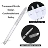 10/20/30/50/100Pcs Set No Ink Empty Transparent Gel Pen Handle Shell For Office School Writing Stationery Accessories Supplies 3