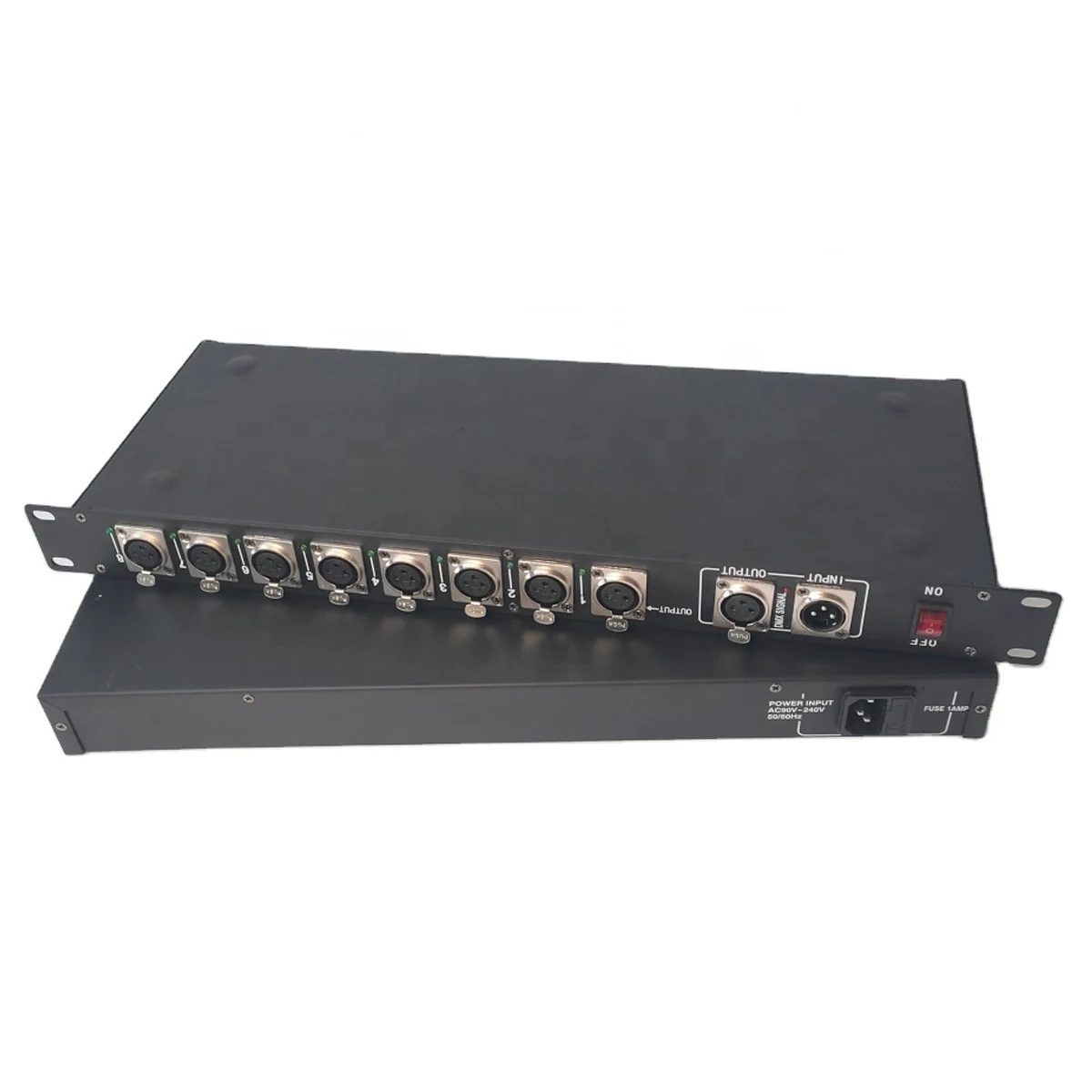 

1 Input 8 Output Stage Lighting Dmx Splitter Singal Amplifier