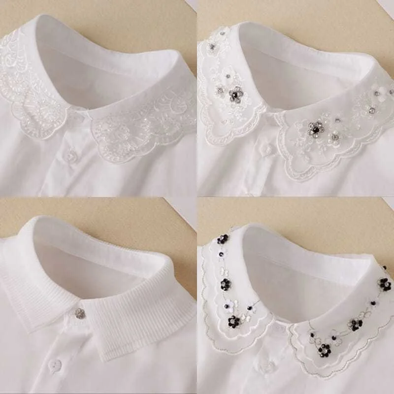 

False Collar Women Versatile Autumn Winter Adult Sweater Decoration Bottoming Multi-functional Shirt