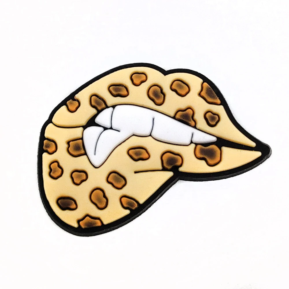 Leopard Print Shoe Charm for DIY Decorations and Gifts