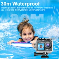 Ourlife MTR40 5K Action Camera 2" IPS Touch Screen 5X Zoom Action Cam 170° 30M Waterproof WiFi Sports Camera With Remote Control - Image 6