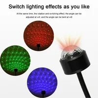 Mini LED Car Roof Star Night Light Projector Adjustable USB Galaxy Atmosphere Lamp for Auto Room Ceiling Decor 2