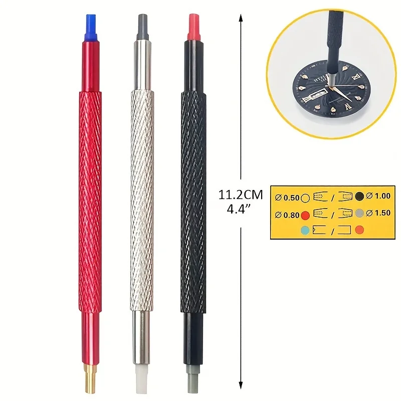 Dual Aluminum Alloy Watch Hand Presser Tool for Precision Watch Repair