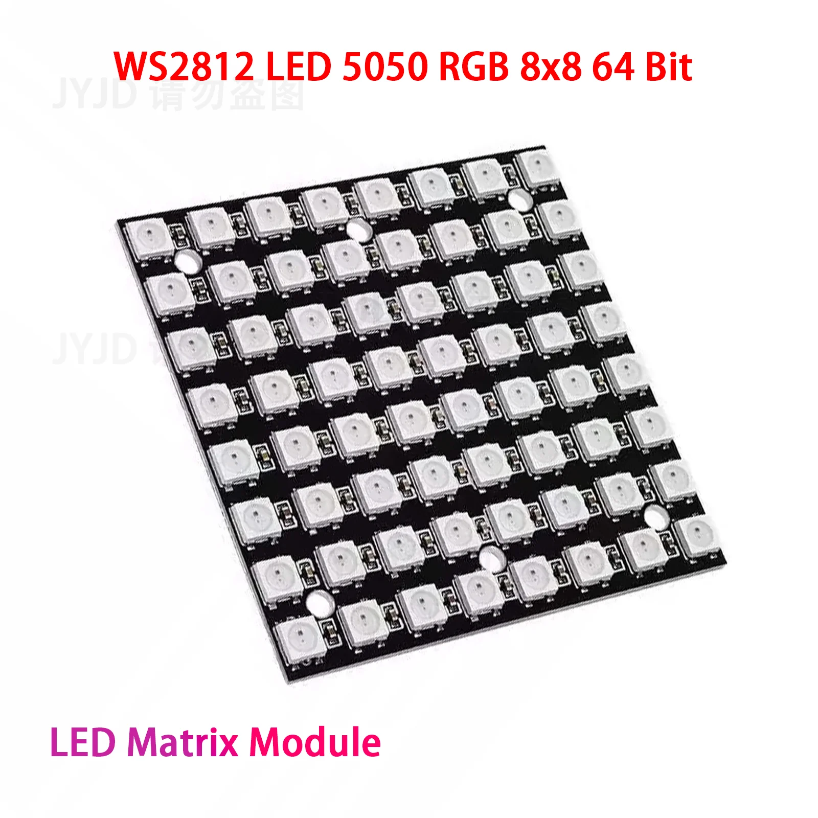 Luz-de-painel-LED-Matrix-Lamp-para-Arduino-WS2812-5050-RGB-8x8-64-bits ...