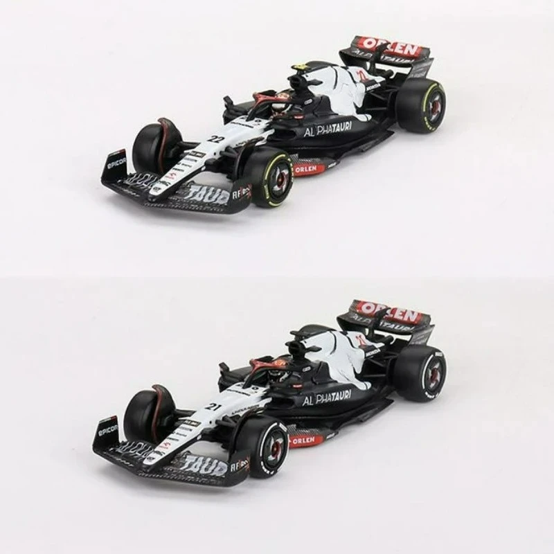 MINI GT 1:64 AlphaTauri AT04 #22 Yuki Tsunoda / #21 Nyck de