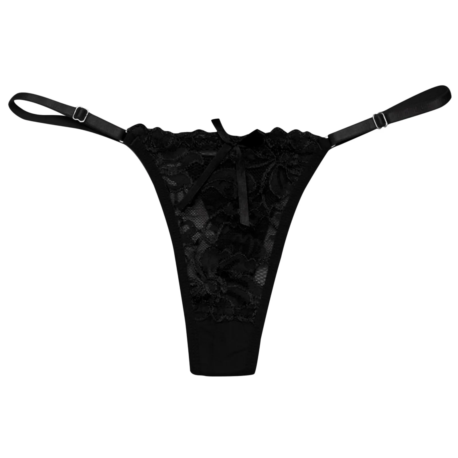 Sexy Solid Women's Underpants Low Waist  Thong Breathable Panties Lace Briefs Underwear Sexy Seamless Underwear G Strings