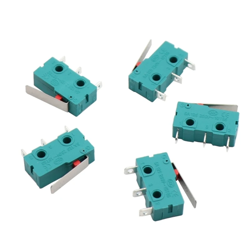 

3D Printer Accessories: KW4-3Z-3 Microswitch (Set of 5) Double Break Dustproof 96BA