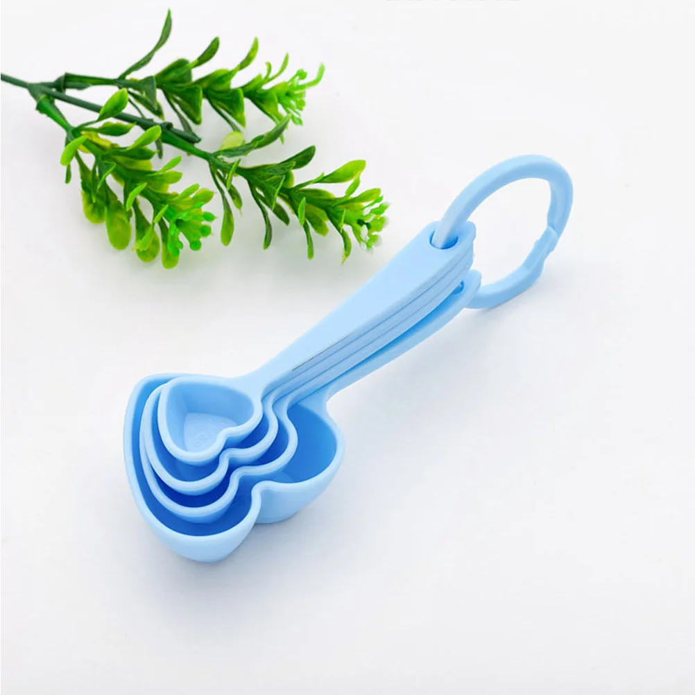 Kitchen Measuring Spoon Measuring Cups Tools Portable Plastic Coffee Sugar Scoop Kitchen Gadgets 3sets
