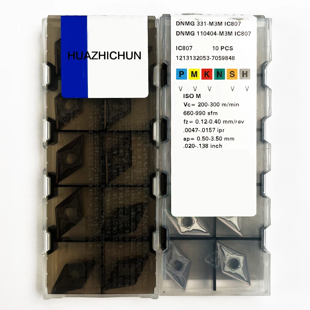 

Карбидная вставка HUAZHICHUN DNMG 331-M3M IC807