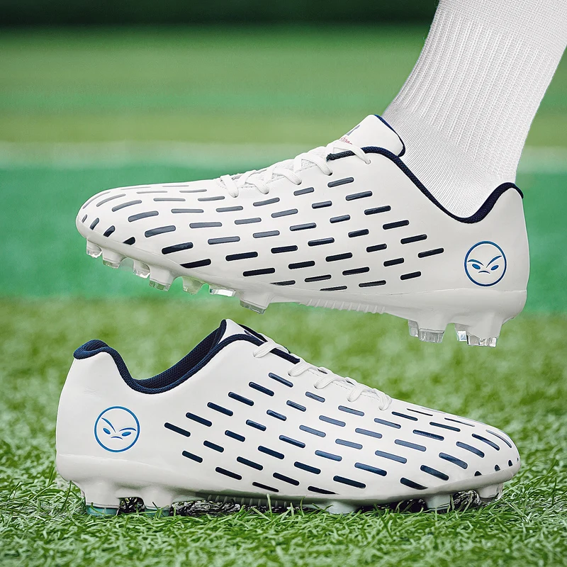 Turf Soccer Shoes Original Football Shoes for Children Outdoor Breathable Football Field Boots Non Slip Futsal Shoes