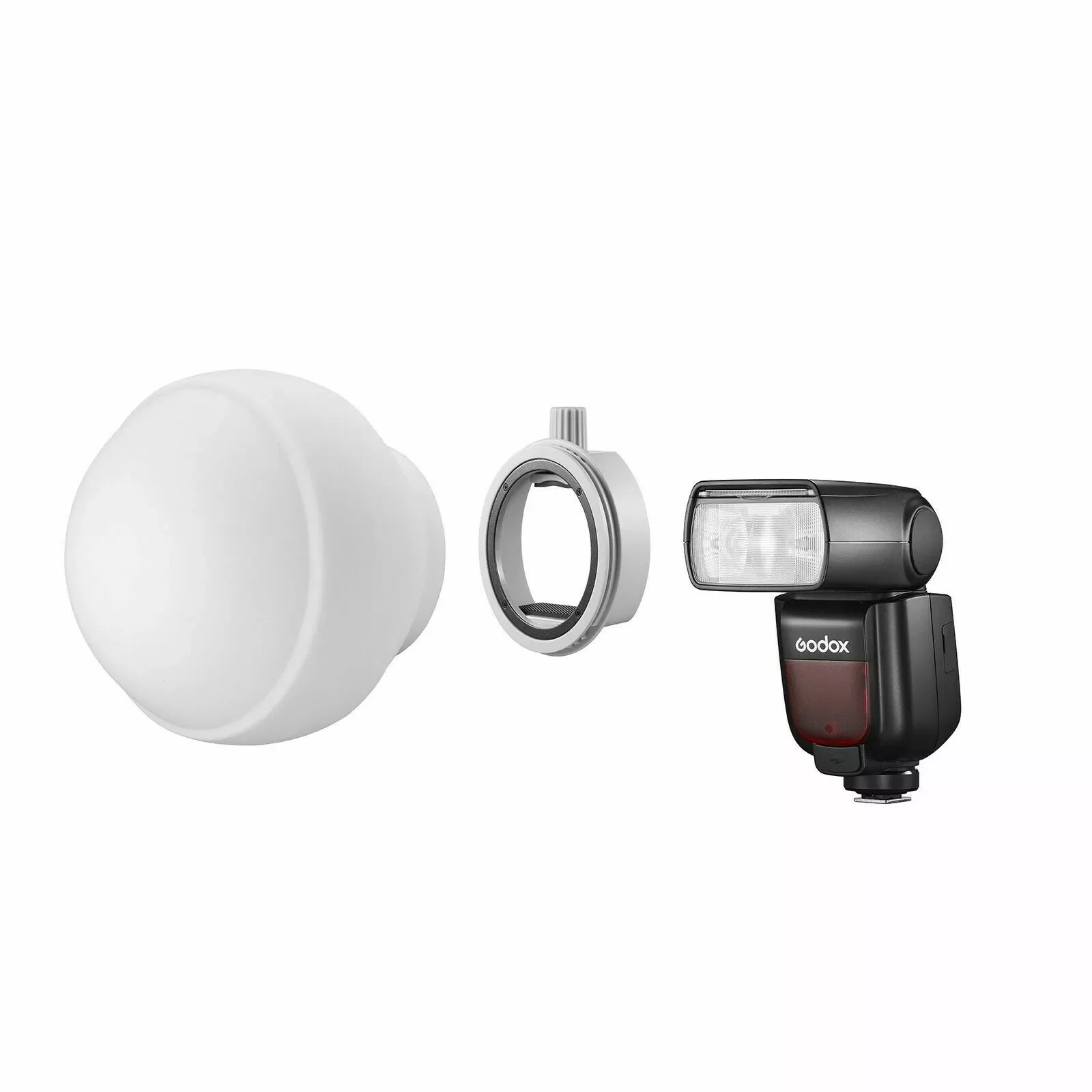 Godox ML-CD15 ML-CS1625 Diffuser Dome Softbox Kit Universal Adapter Ring For Camera Flash Speedlite Light