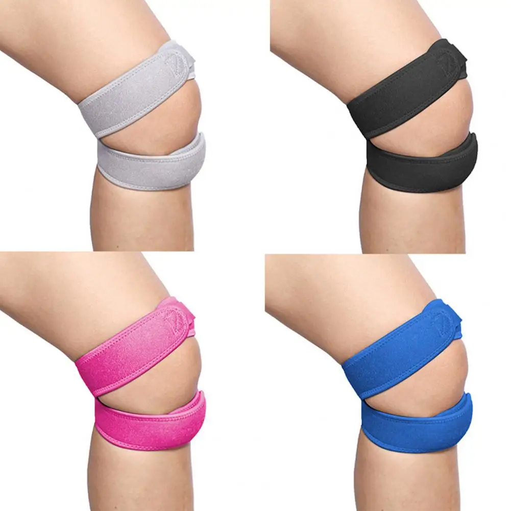 

Stable Free Knee Support Adjustable Neoprene Patellar Tendon Support Strap for Pain Relief Men Women Ideal for Running Sports