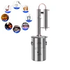 Stainless Steel Alcohol Distiller Machine Brew Water Wine Essential Oil Distillation Home Brewing Equipment 5