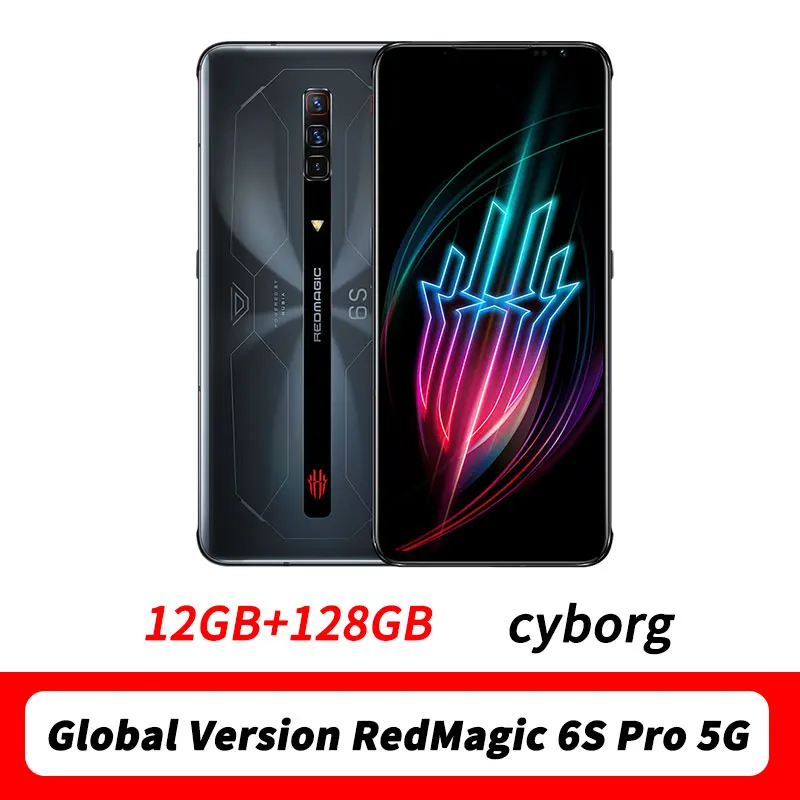 Global Version NUBIA REDMAGIC 6S Pro RED MAGIC 6S PRO 5G Gaming Phone 6.8'' AMOLED Snapdragon 888+ 64M Triple Camera WIFI 6E the latest infinix phone infinix