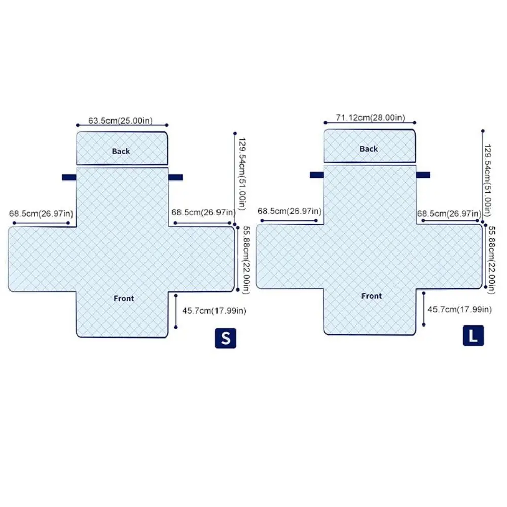 Waterproof 1 Seater Recliner Sofa Cover Washable Universal Sofa Mat with Pocket Wear-resistant Sofa Slipcover Living Room