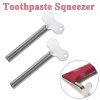 5/1pcs Stainless Steel Toothpaste Squeezer Facial Cleanser Toothpaste Dispenser Squeezer Tube Tools Metal Bathroom Accessories 3