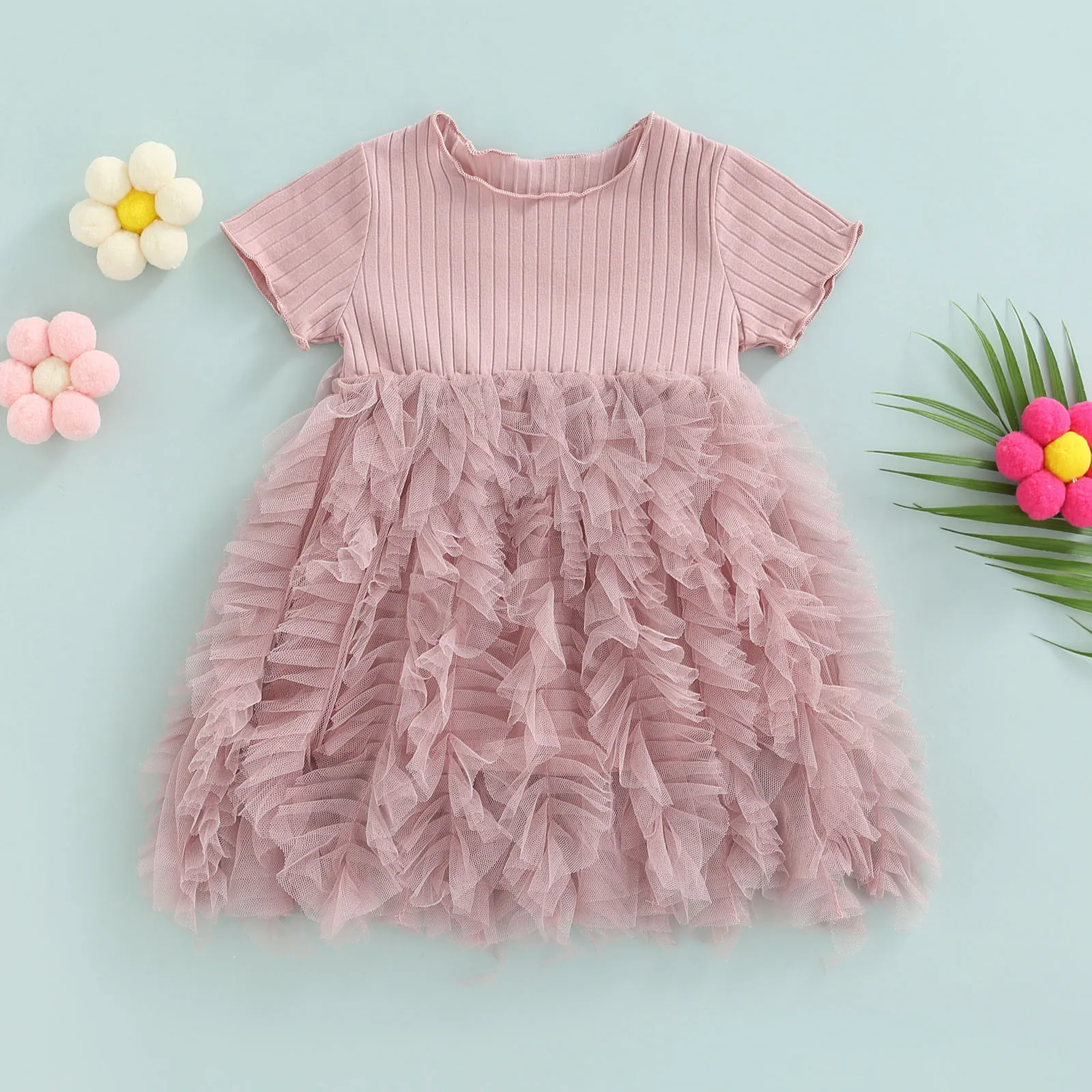 Girls Dress 1-6Y Toddler Kid