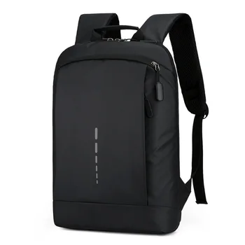 Zaino impermeabile da uomo Borsa posteriore ultraleggera per uomo Zaino Borsa da libro Zaino elegante da uomo Zaino per notebook da 15,6 pollici