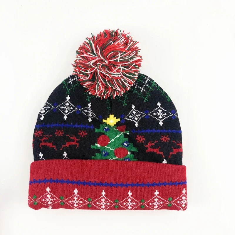 Cappello Di Natale Lavorato A Maglia - Berretto Unisex Colorato Per Feste, Attività All'aperto E Inverno, Taglia Unica, Regalo Perfetto Per Le Festività