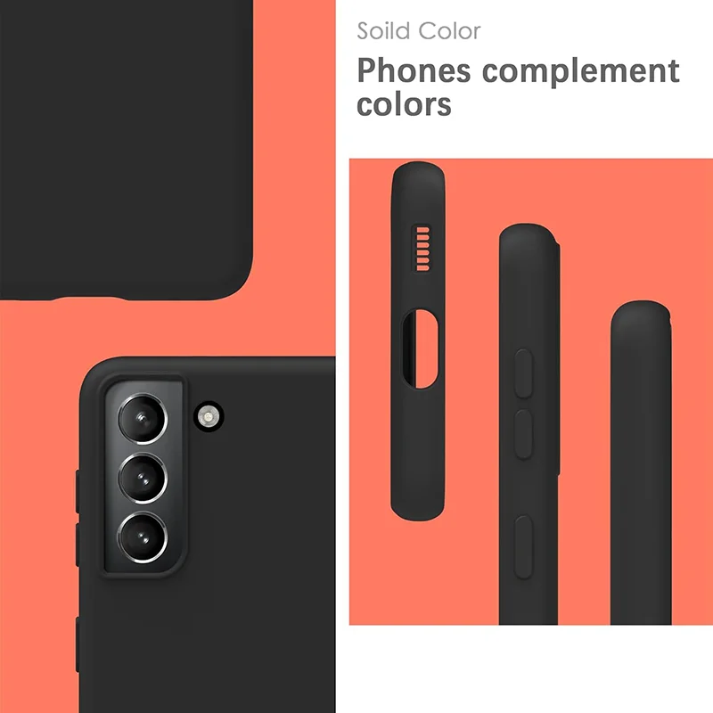 Durable Shockproof Silicone Phone Case - Enhanced Protection Cover