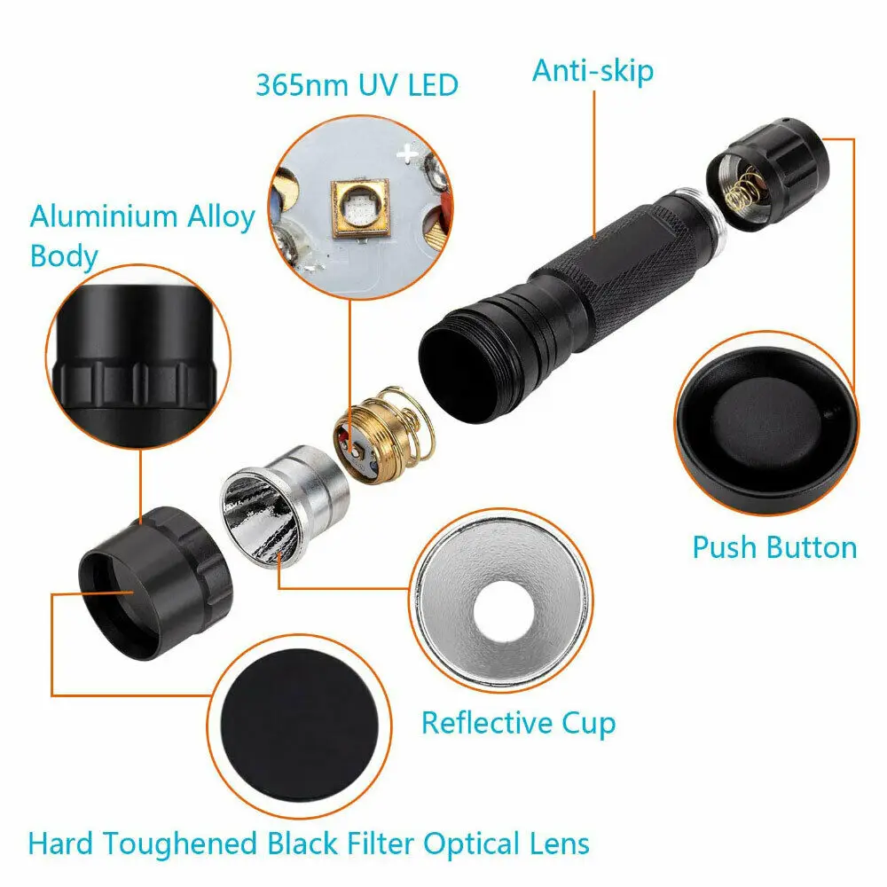 Рисунок 5 - Миниатюрный ультрафиолетовый фонарик 10 Вт